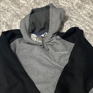 Columbia Two-Tone Gray and Black Hoodie